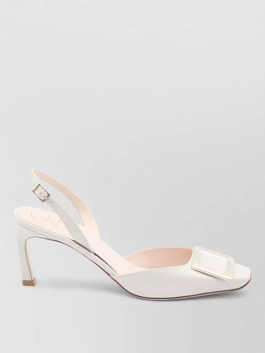 Roger Vivier Trompette Slingback Patent Leather Pumps