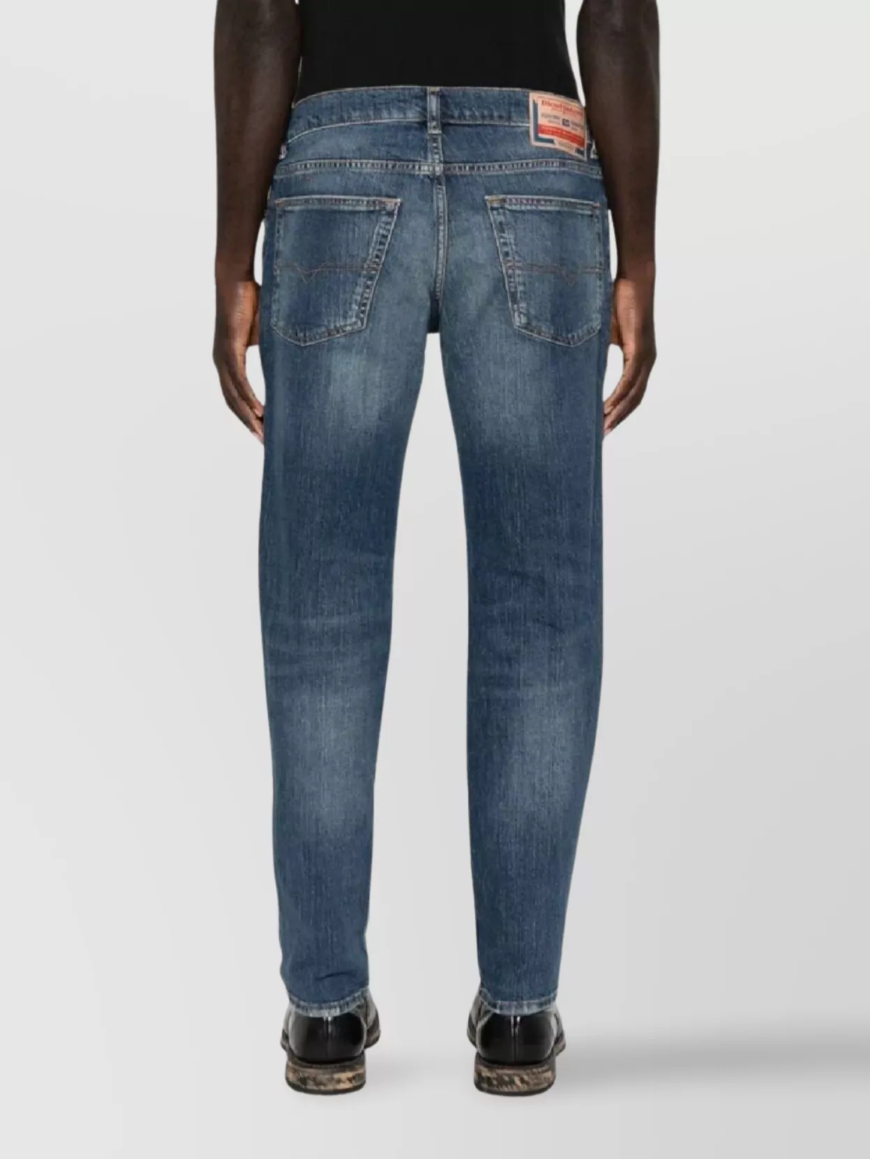 Diesel L.32 Trousers With Faded Effect And Pockets