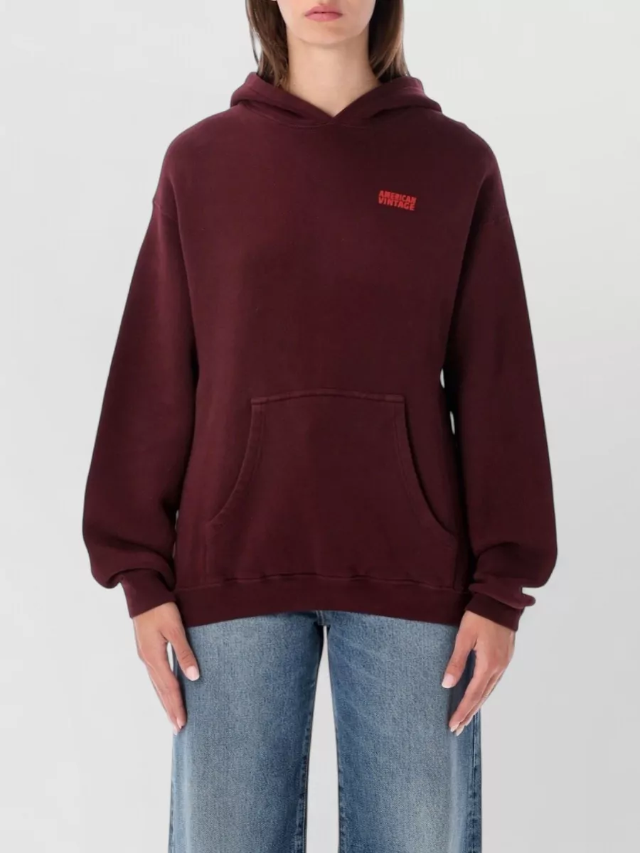 American Vintage cotton hoodie