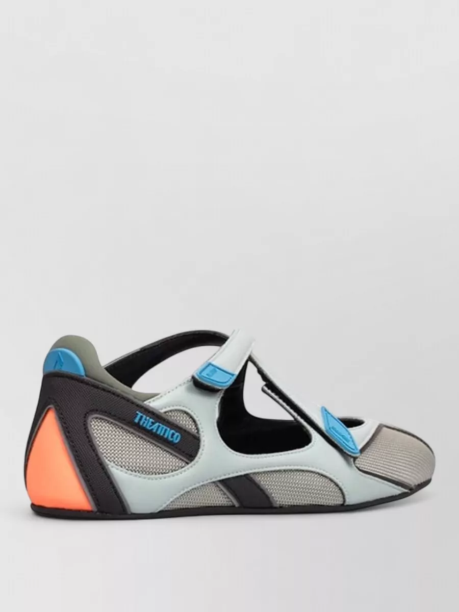 The Attico Velcro Ballerina Shoes