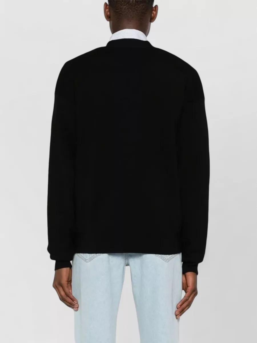Drôle De Monsieur Merino Wool Cardigan
