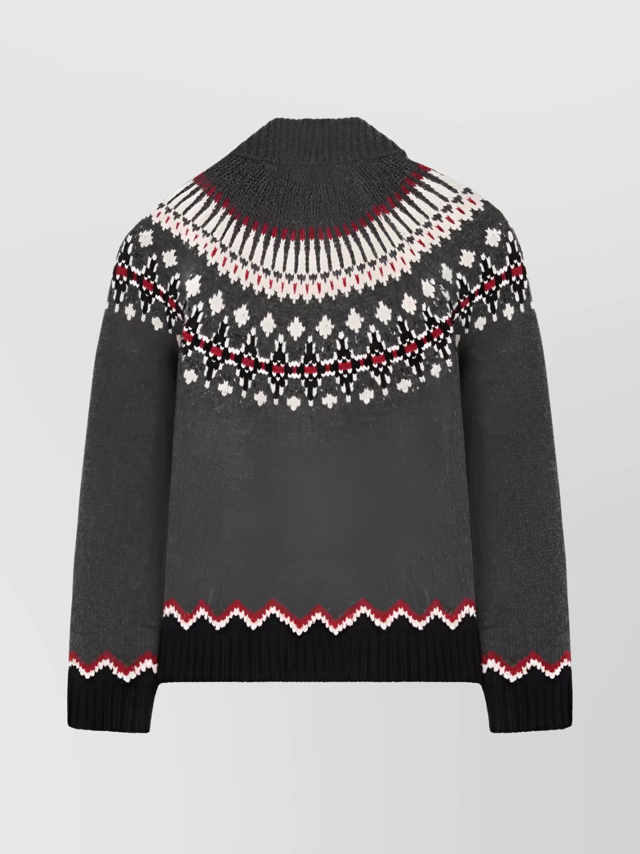 Alanui Winter Jacket Sweet Fair Isle