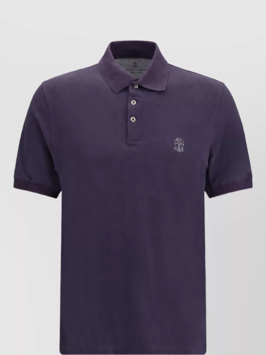 Brunello Cucinelli cotton polo shirt