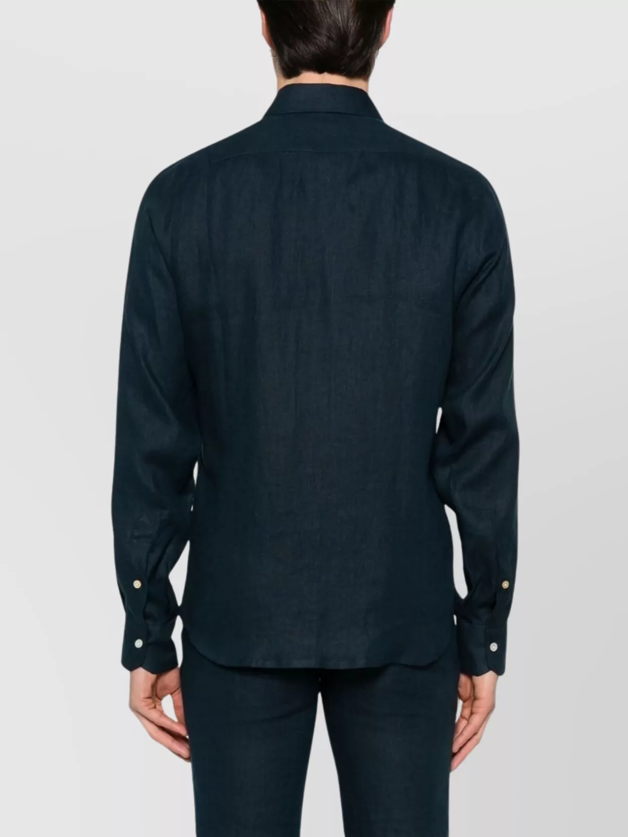 Kiton Collared Shirt With Pockets And Long Sleeves
