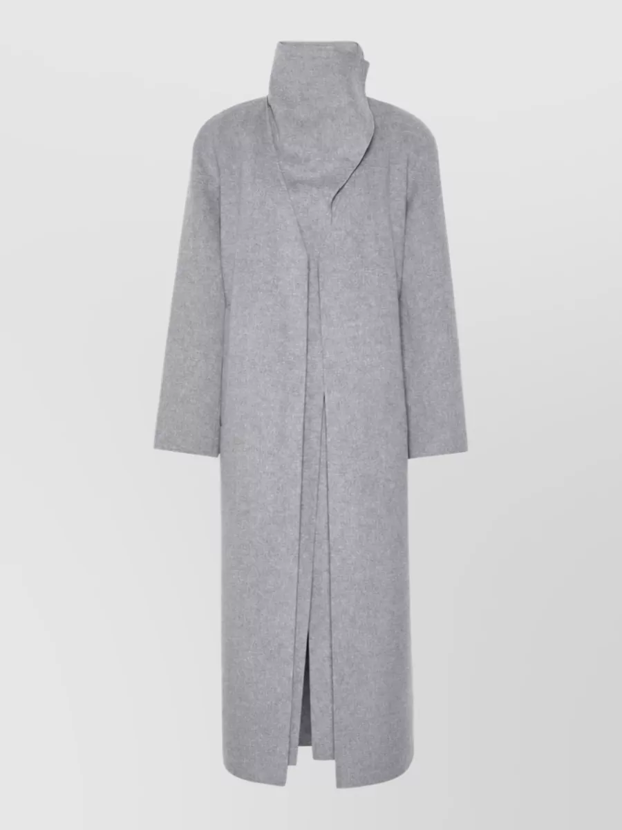 Sportmax Virgin wool double-breasted long coat