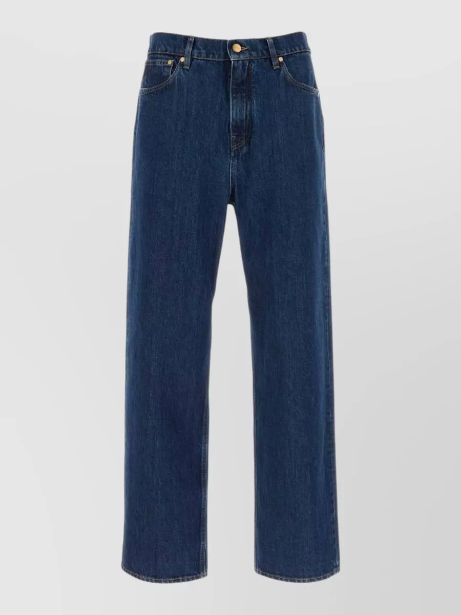 Jil Sander Mid-rise wide-leg denim jeans