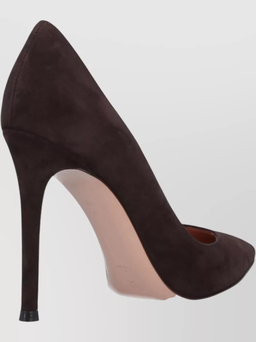 Gianvito Rossi Suede Leather High Heel Pumps