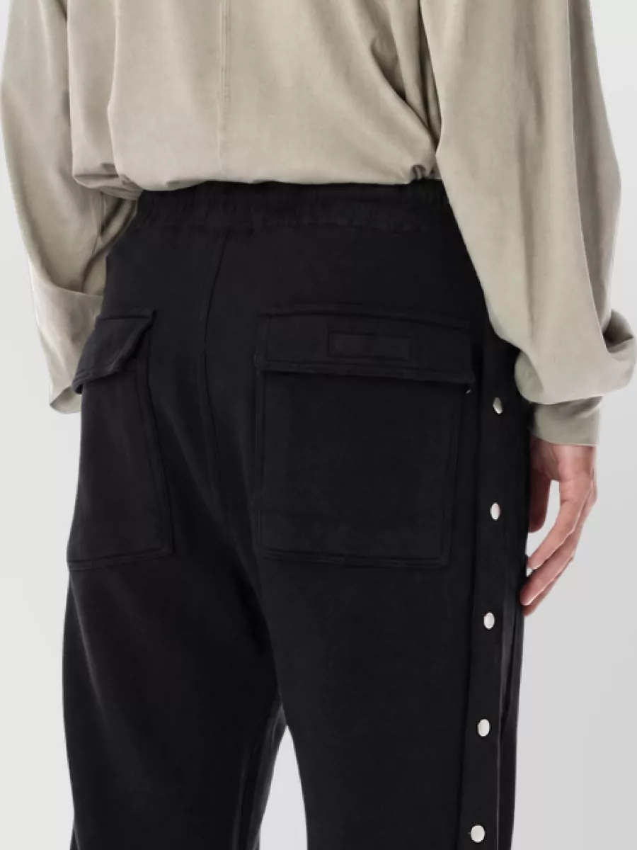 Rick Owens Cotton Loose Fit Trousers