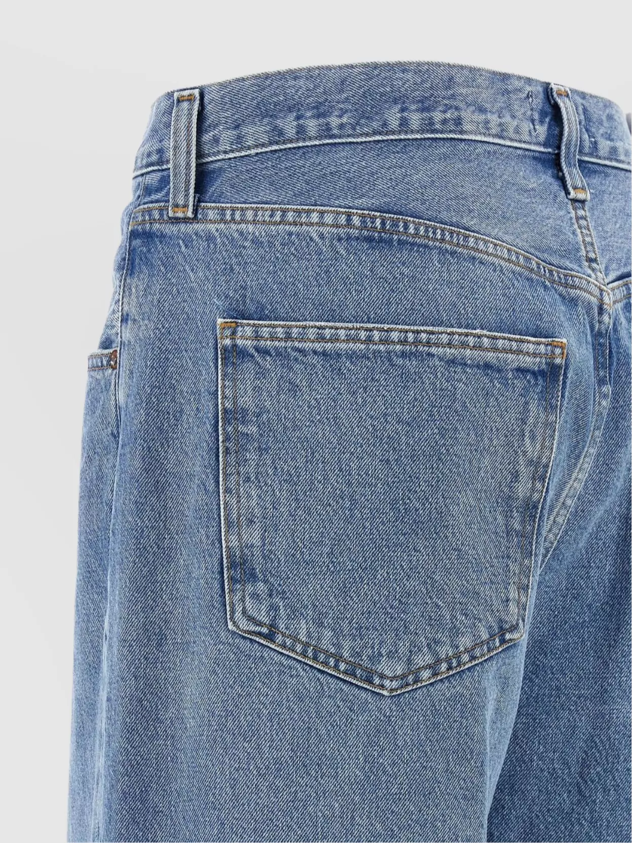 Agolde High Rise Wide Leg Jeans
