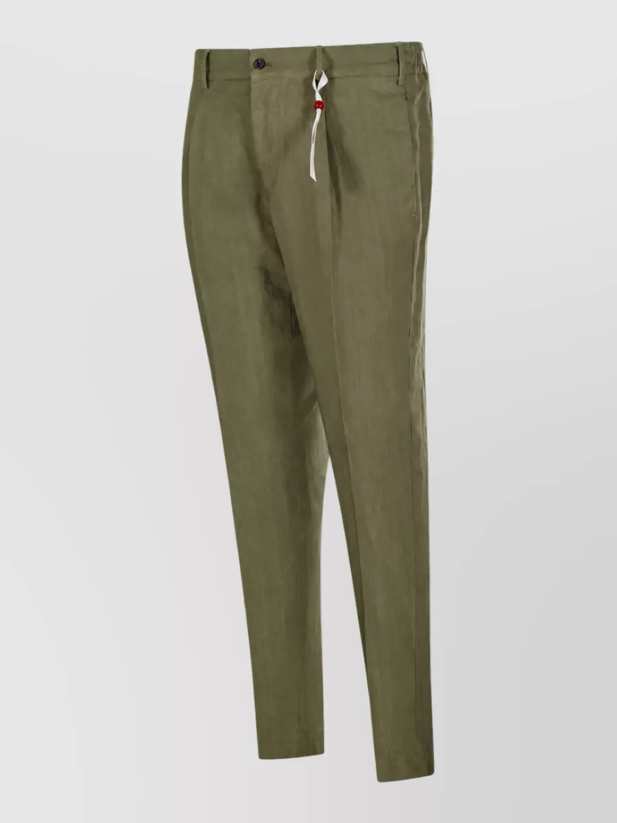 Santaniello Linen chino shorts