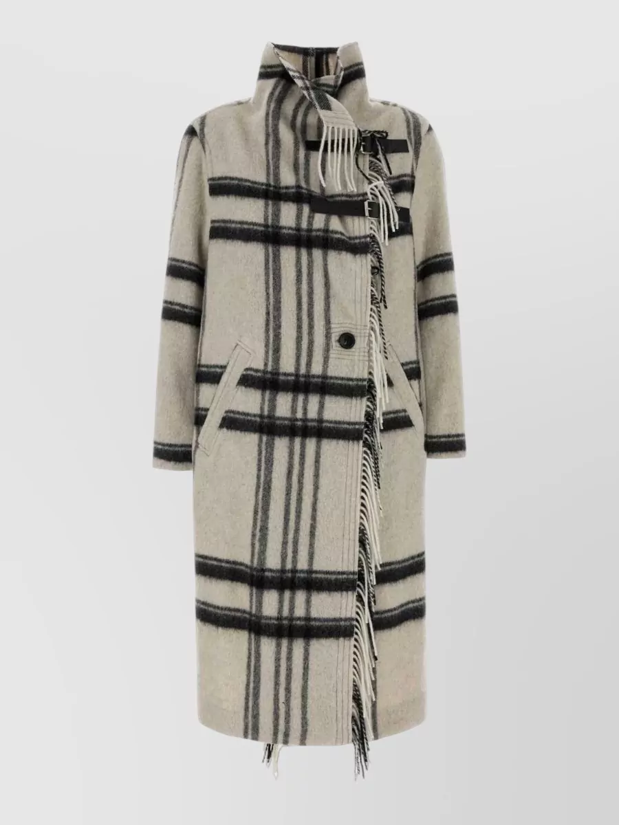 Isabel Marant Etoile Embroidered wool coat