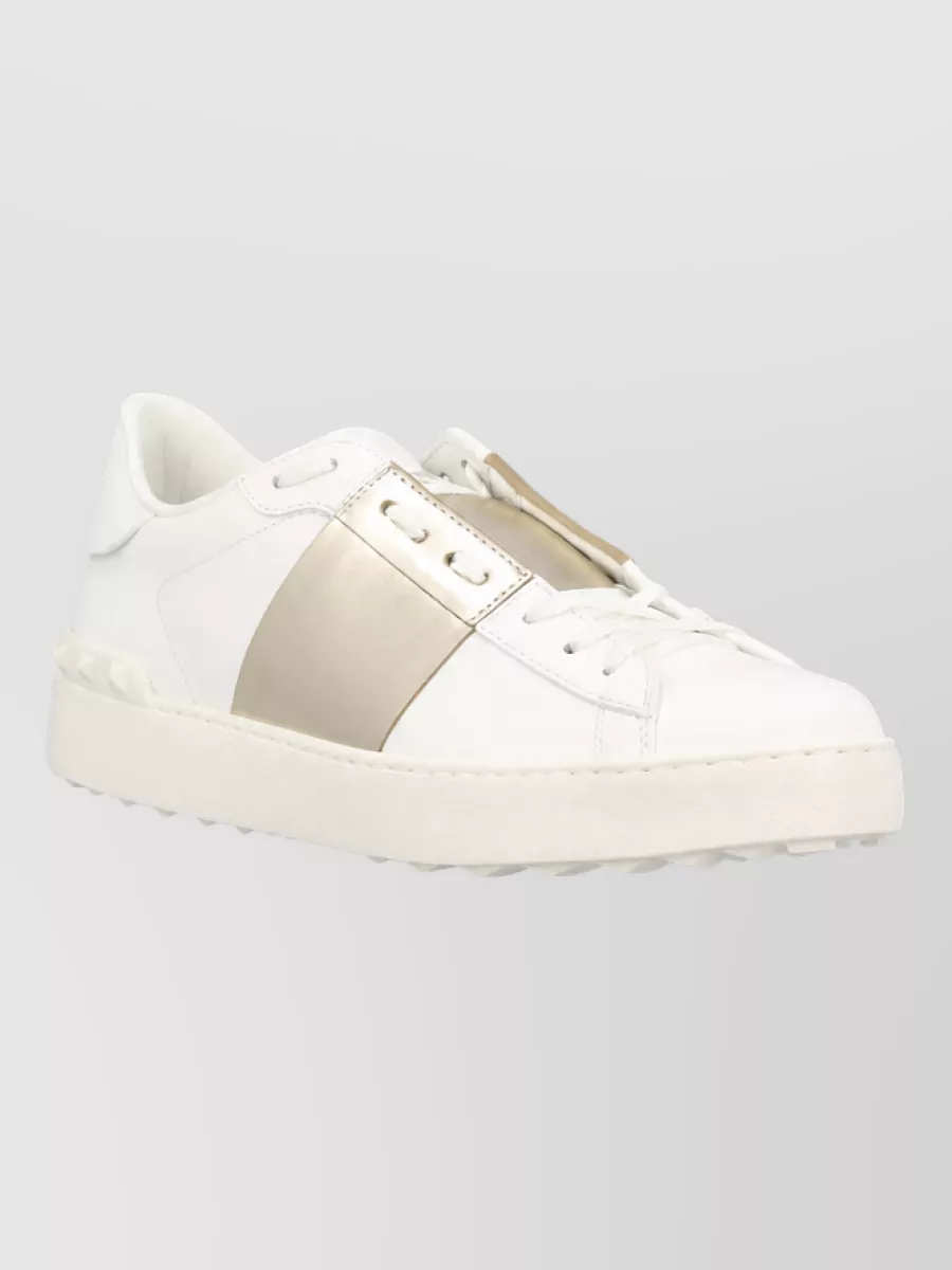 Valentino Garavani Leather Low-Top Sneakers