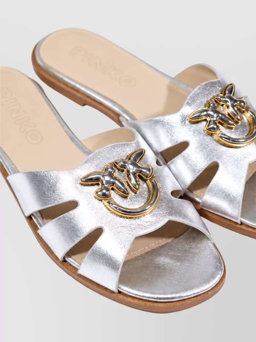 Pinko Leather Mules
