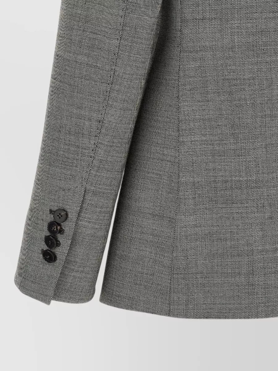 Alberto Biani Wool Double-Breasted Blazer
