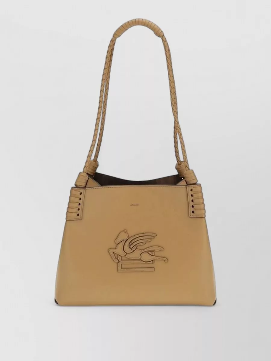 Etro calf leather tote bag