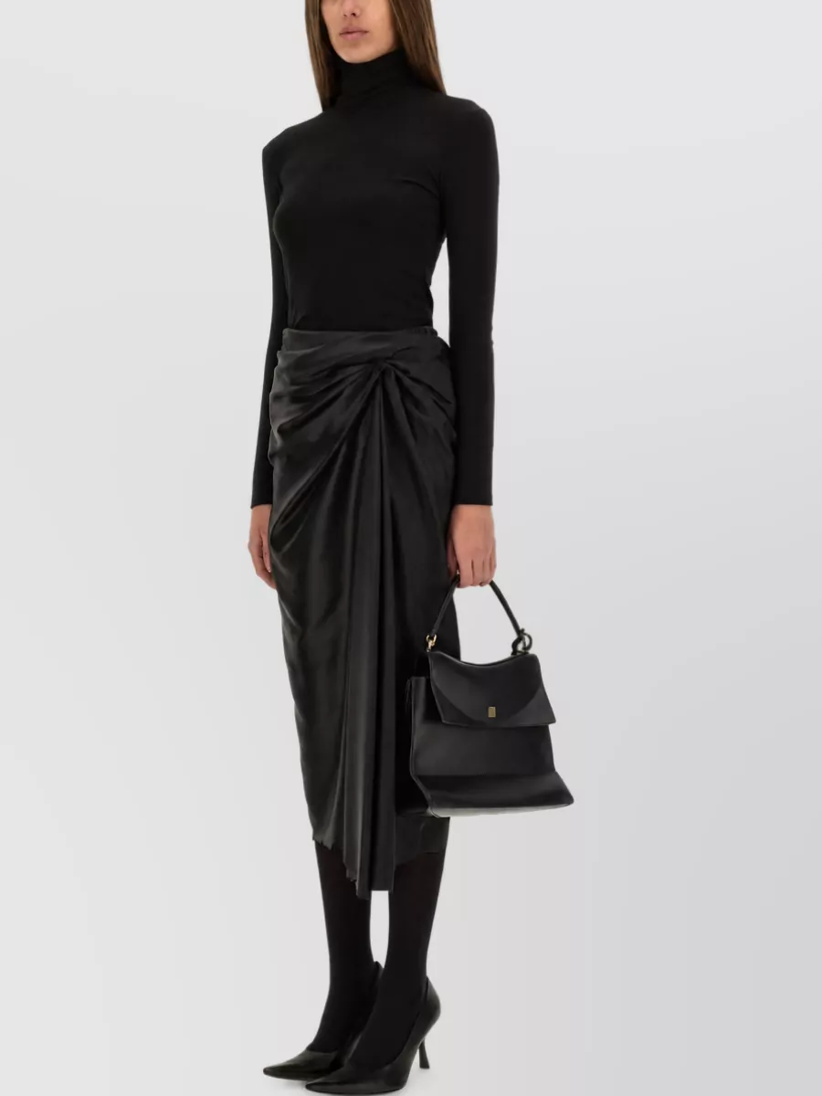 Balenciaga Draped Skirt