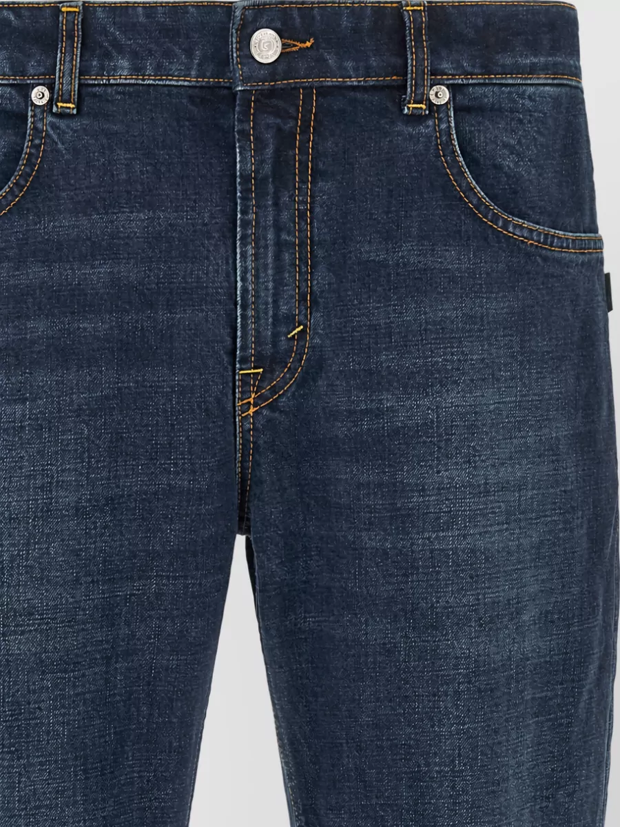 Department 5 denim mid-rise cropped straight-leg jeans