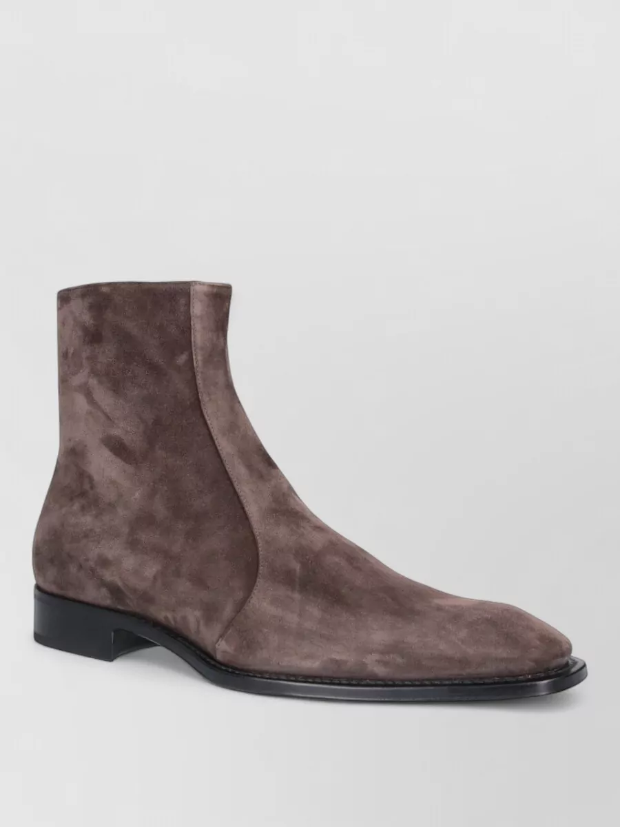 Saint Laurent Leather Derby Shoes