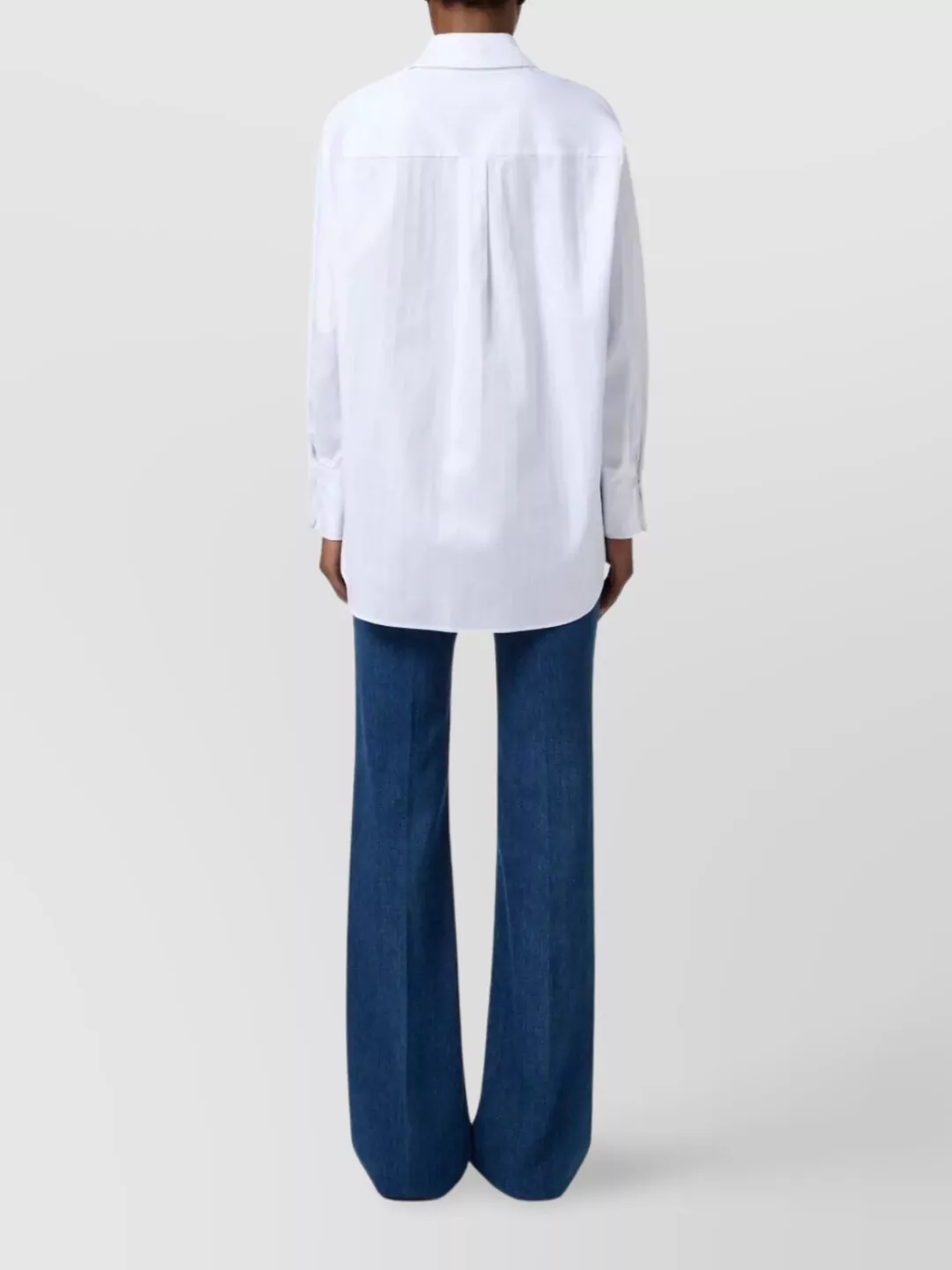 Elisabetta Franchi Striped Shirt Printed Logo