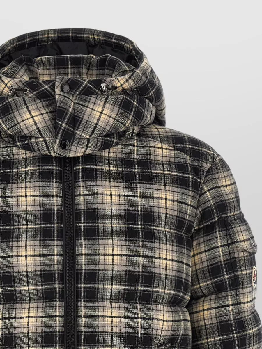 Moncler Checked Down Puffer Jacket