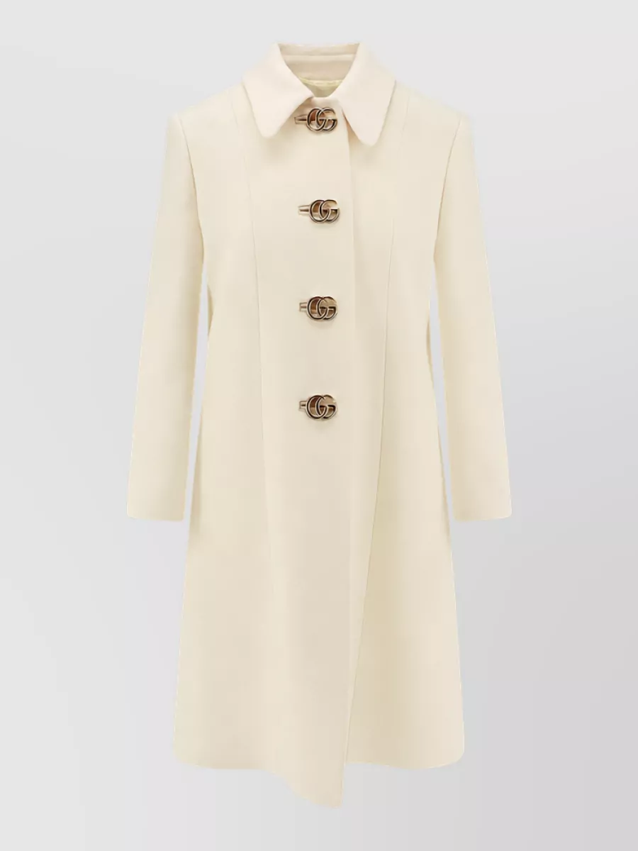 Gucci Wool crepe fitted jacket