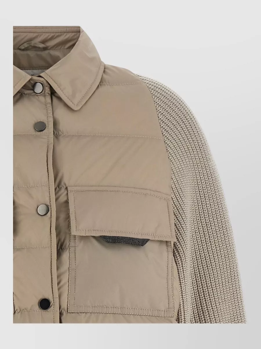Brunello Cucinelli Quilted Down Parka Coat