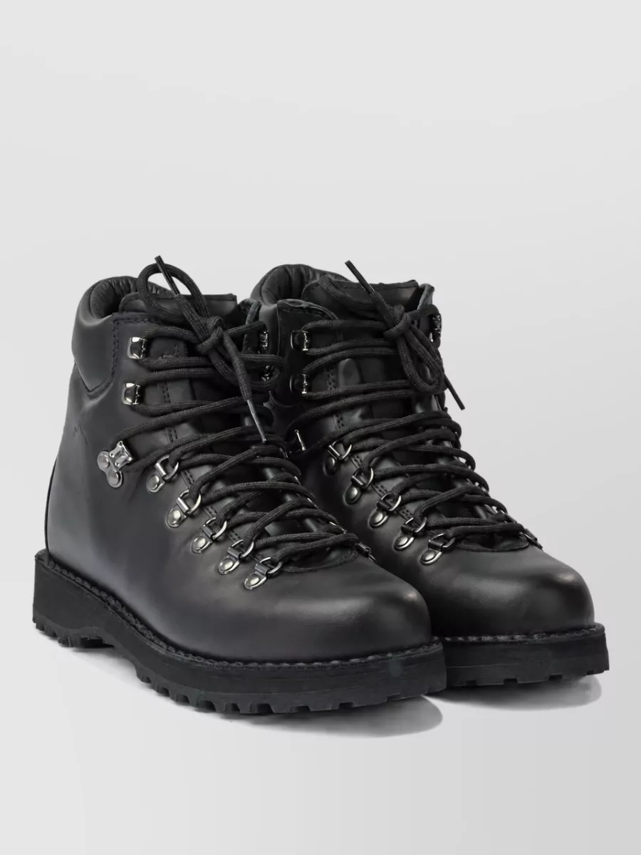 Diemme leather lace-up hiking boots
