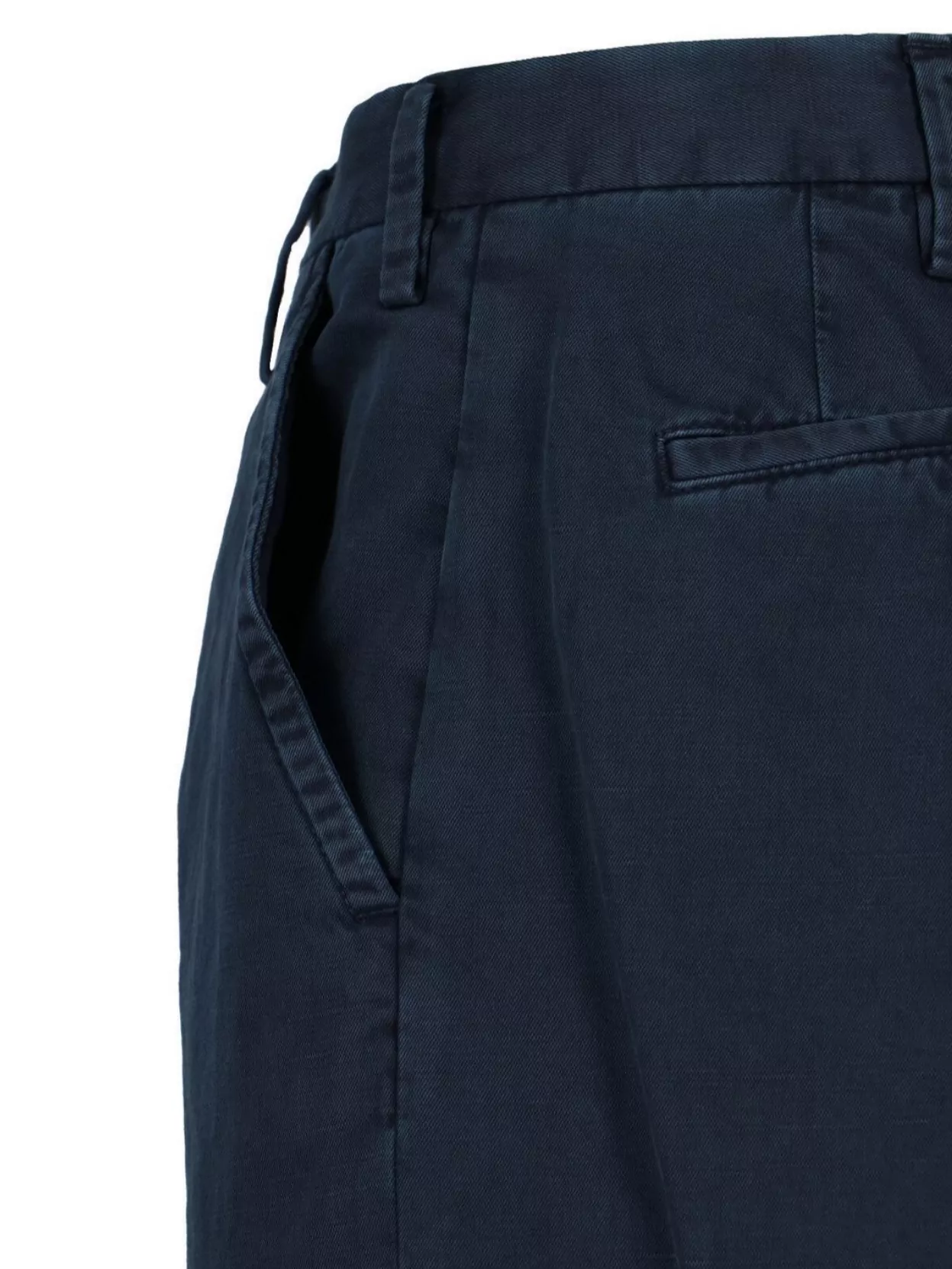 Incotex Straight Leg Trousers With Pockets And Loops
