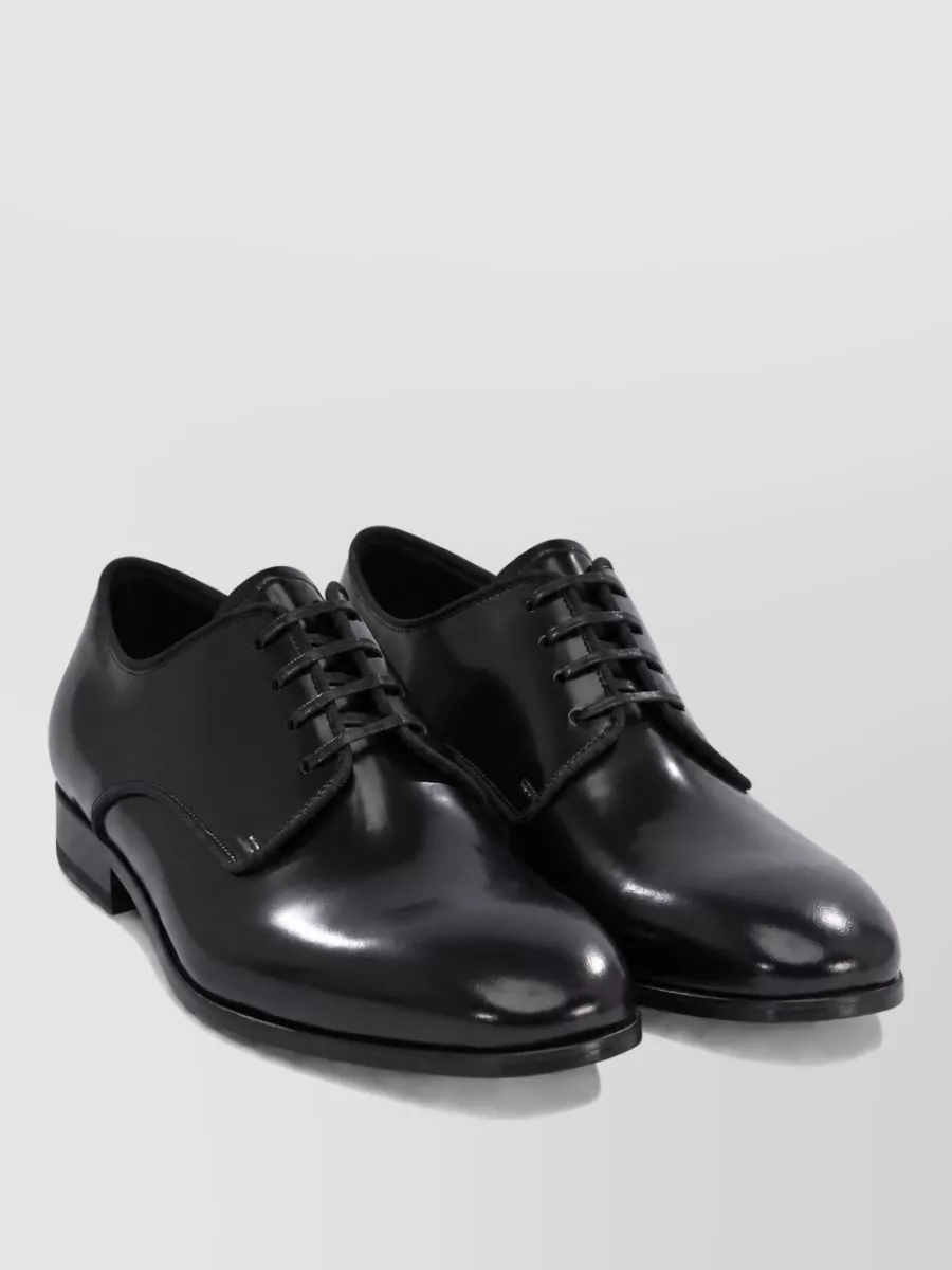 Fabi leather lace-up shoes