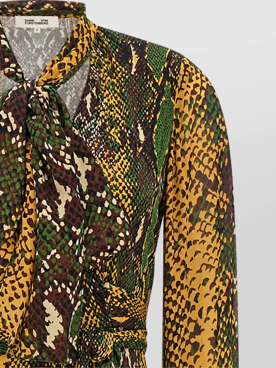Diane Von Furstenberg Printed Wide-Leg Jumpsuit