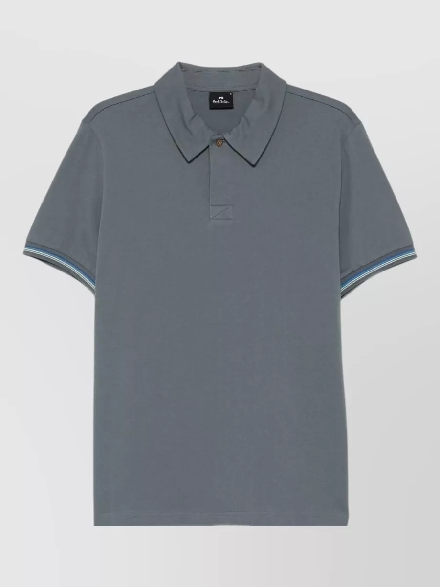 Paul Smith cotton short-sleeve polo shirt