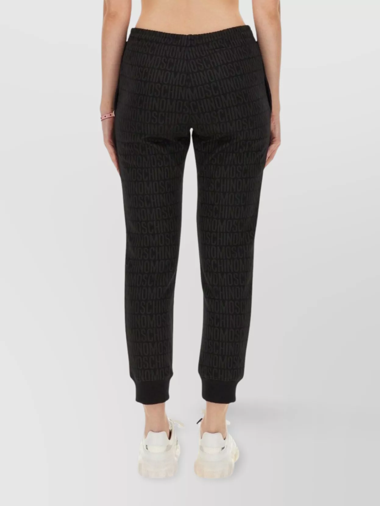 Moschino Elastic Waistband Ribbed Cuffs Side Pockets