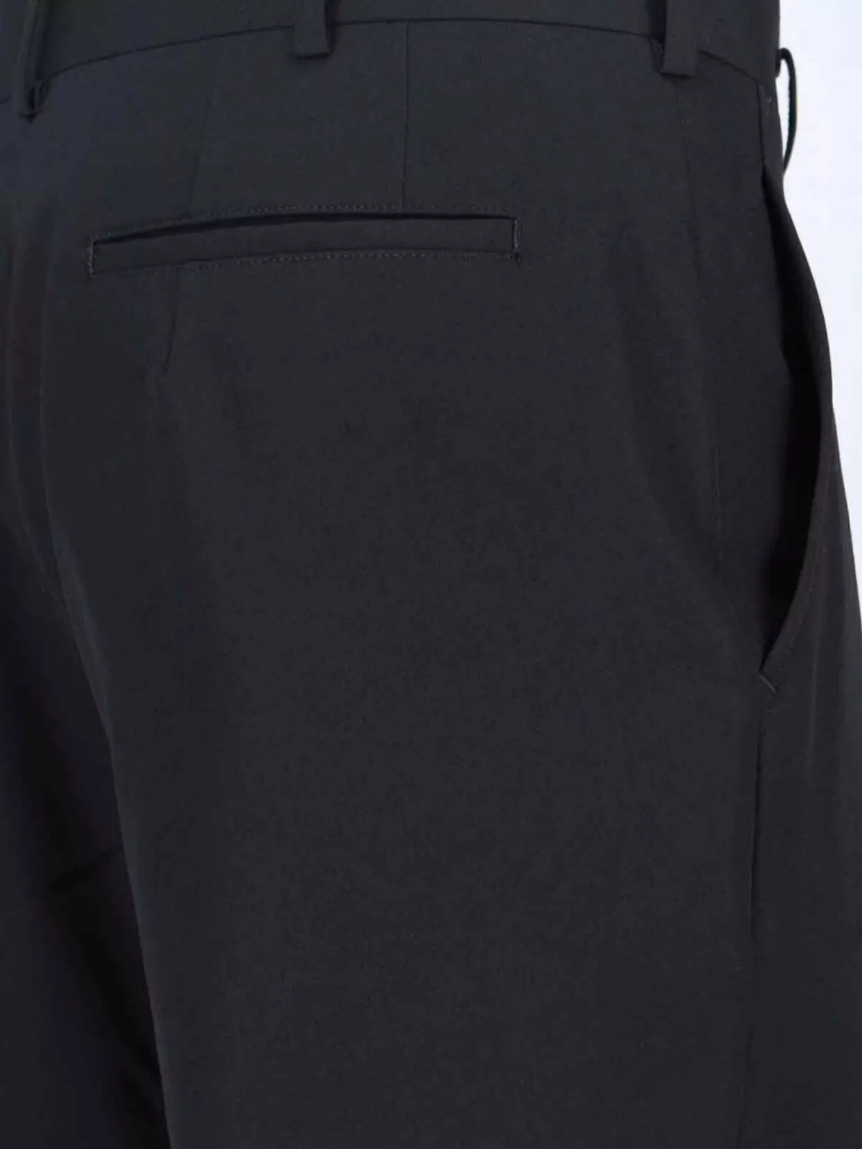 Comme Des Garçons Straight Trousers With Pockets And Loops