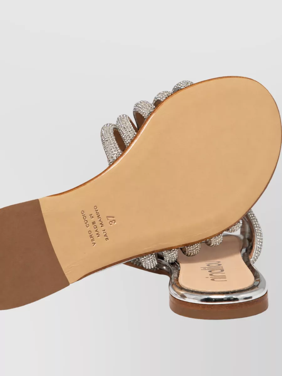 Ninalilou Leather Sandals