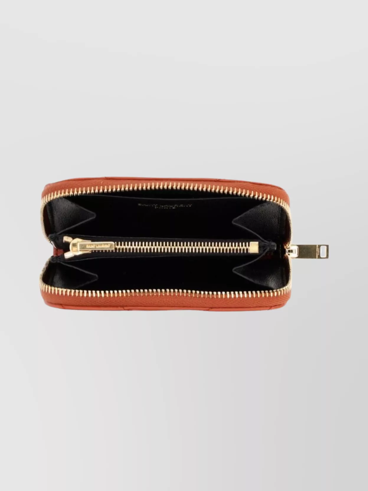 Saint Laurent Quilted Leather Coin Purse With Gold Hardware
