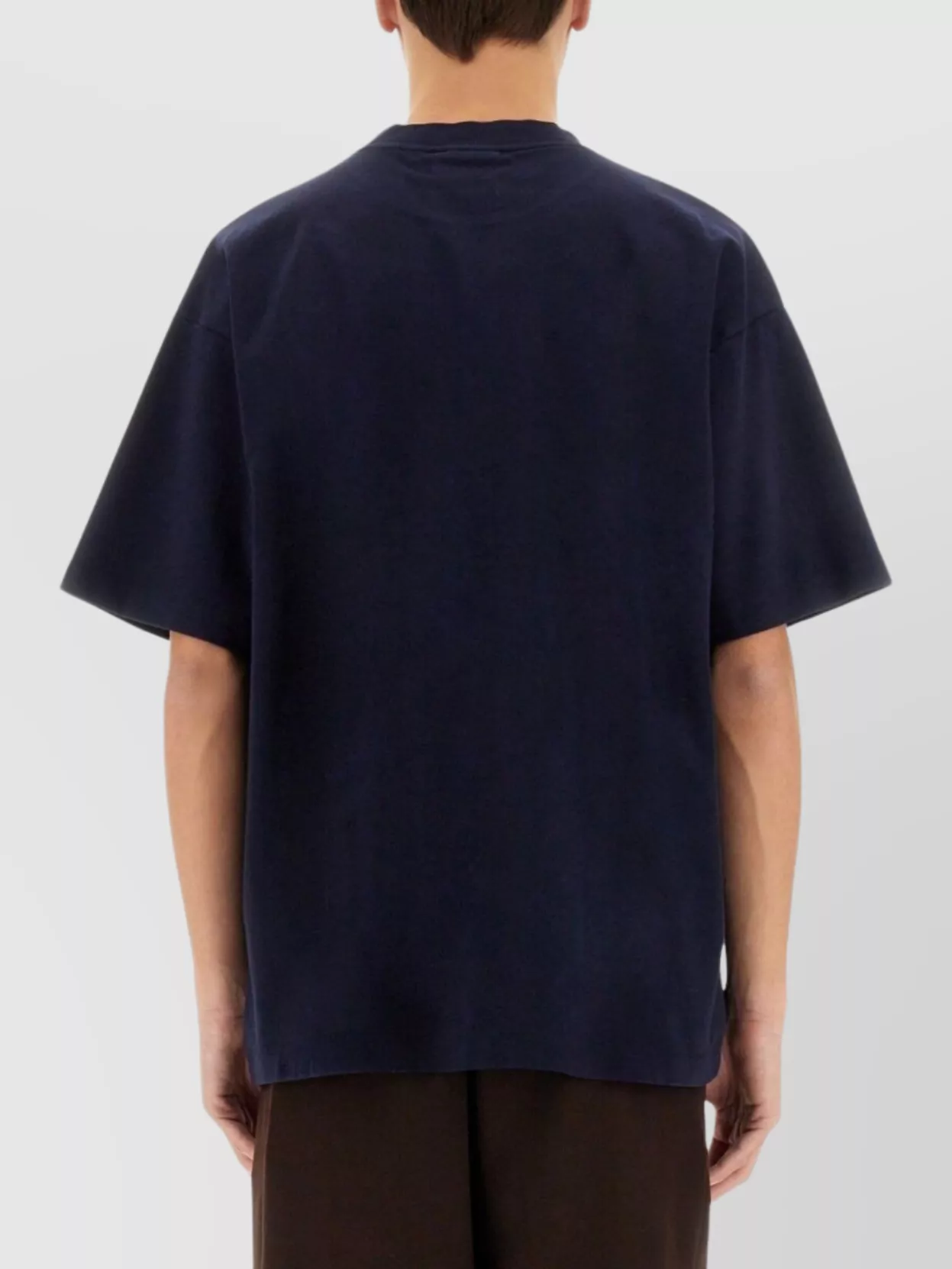Drôle De Monsieur "Slogan" Crew Neck T-Shirt