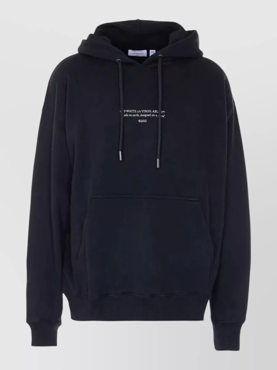 Off-White cotton hoodie