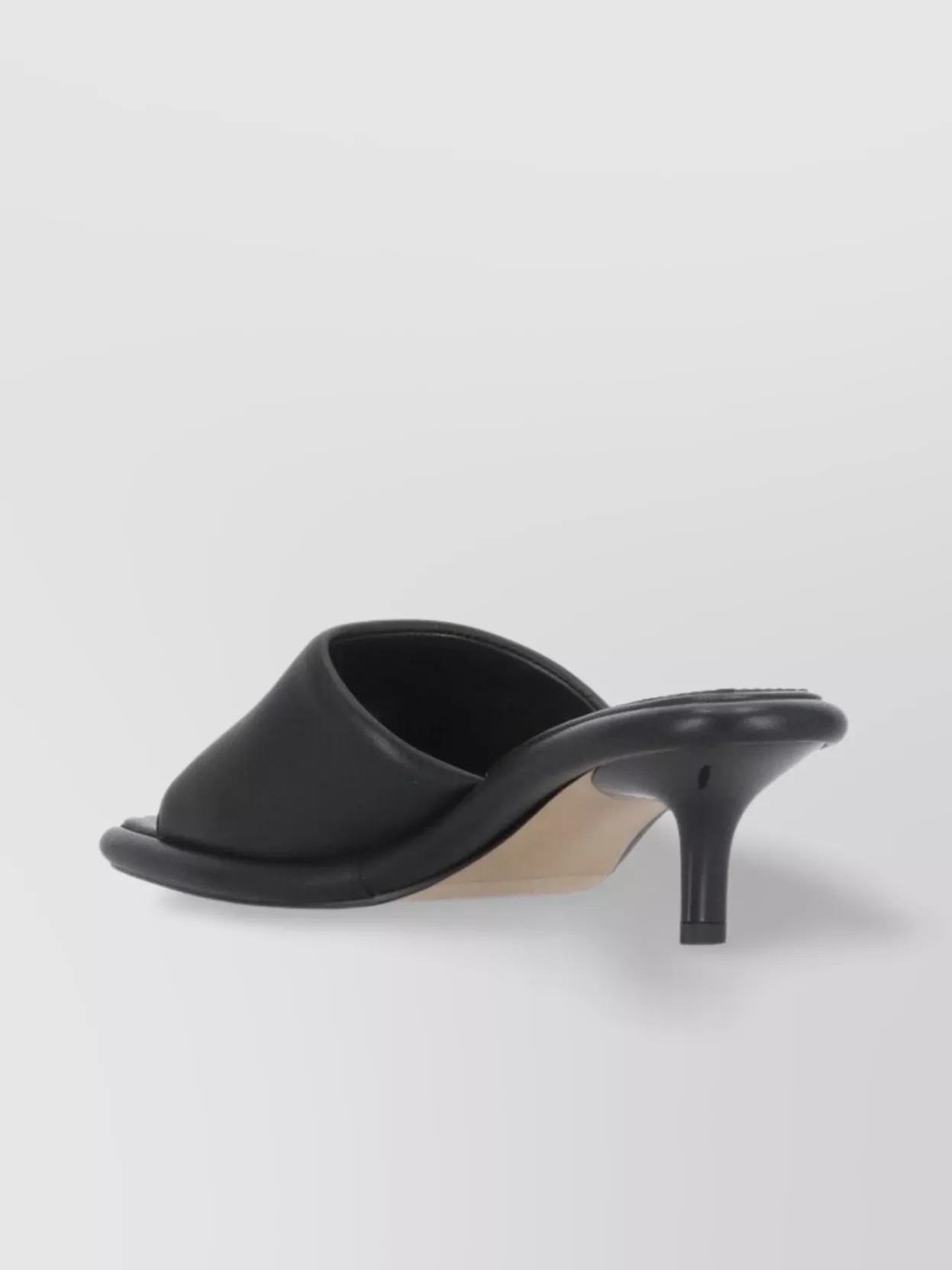 Pinko Leather Slippers Women Heel Kitten Toe