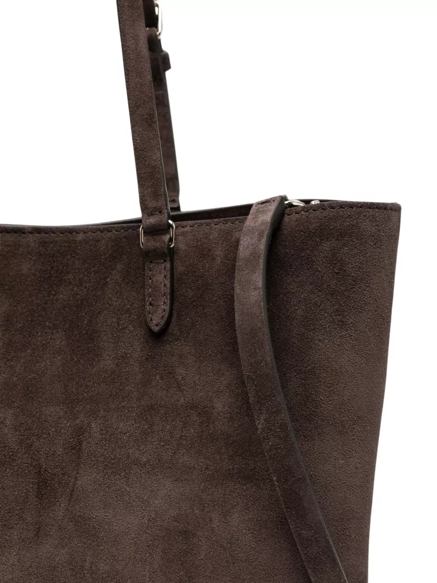 Valentino Suede Rockstud Medium Tote Bag