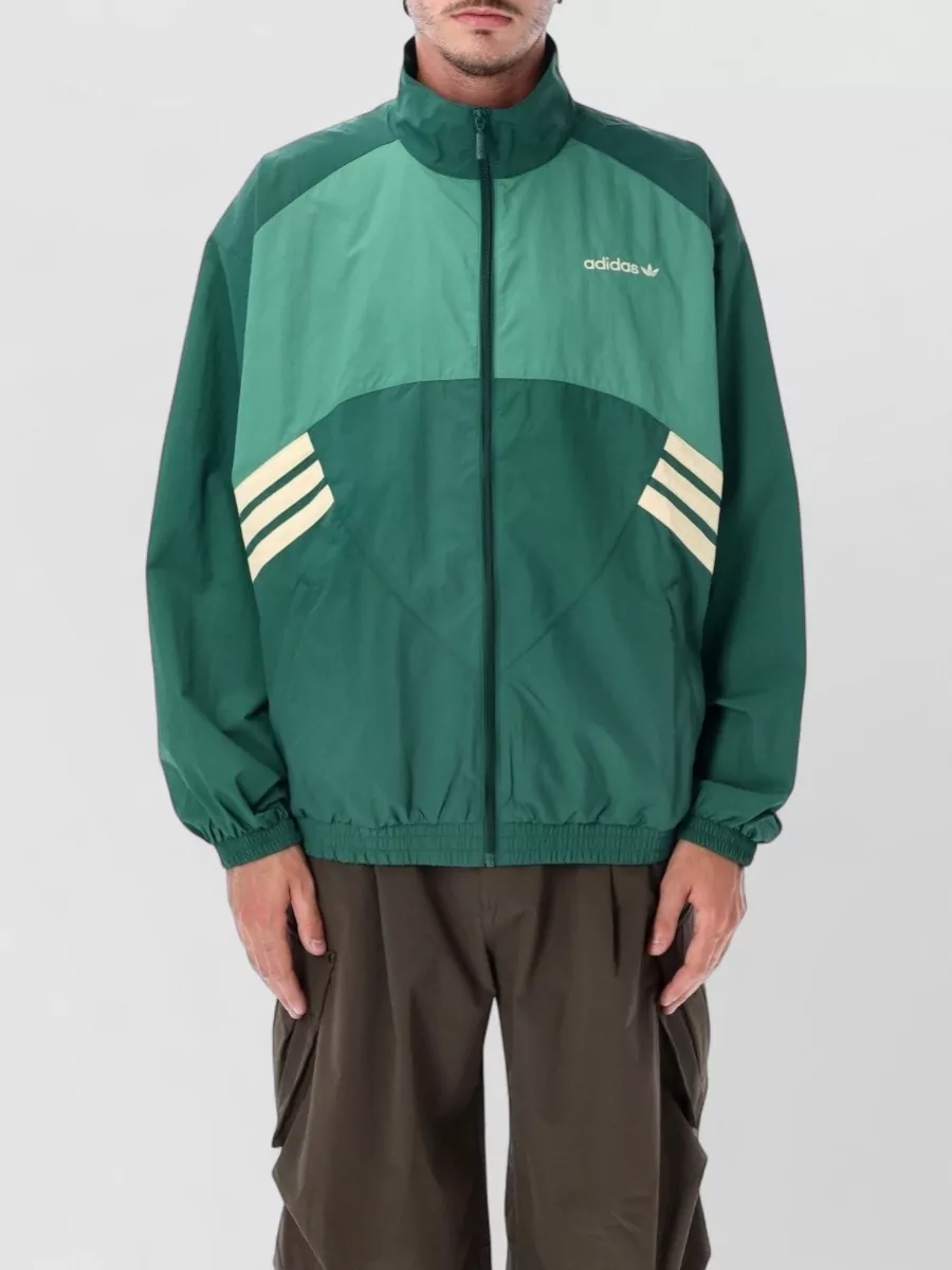 Adidas Originals Recycled polyamide high neck track jacket