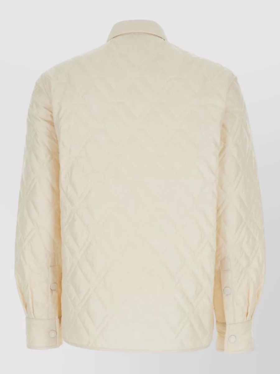 Moncler Quilted Padded Shirt Jacket
