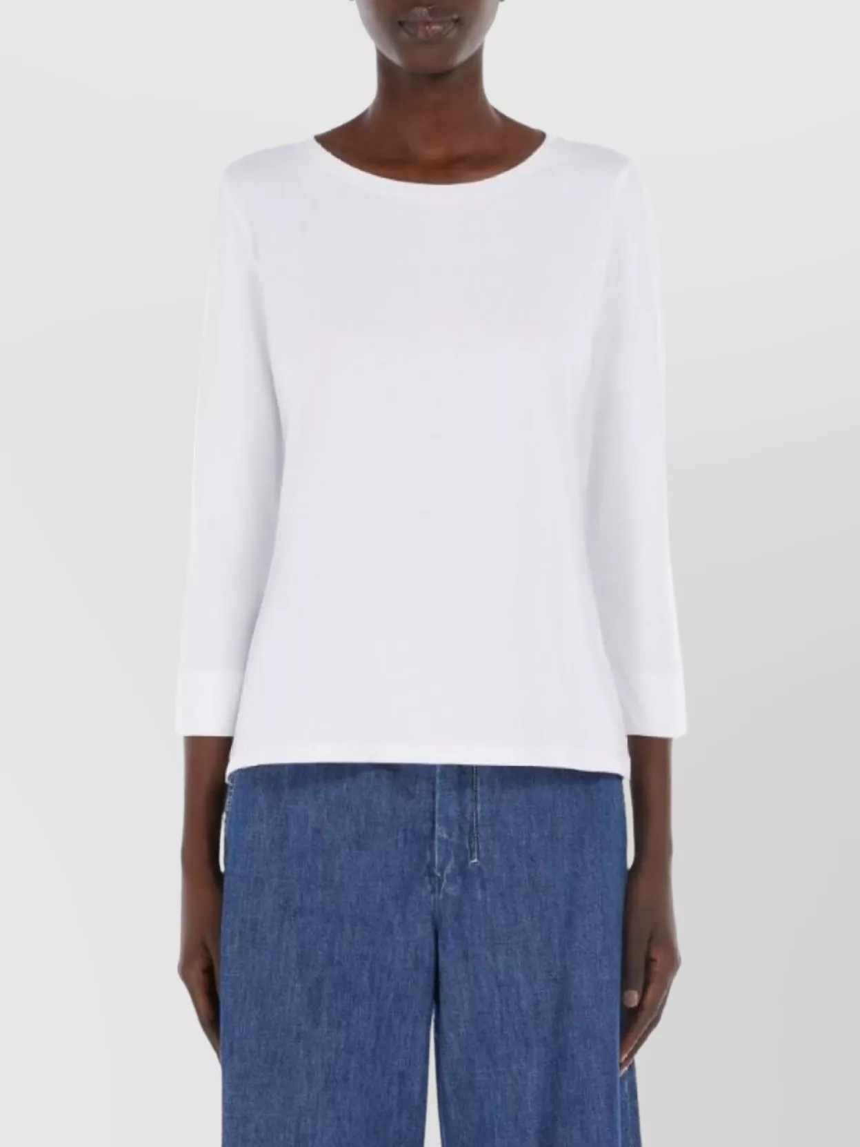 Max Mara Durata Jersey Boat-neck T-shirt
