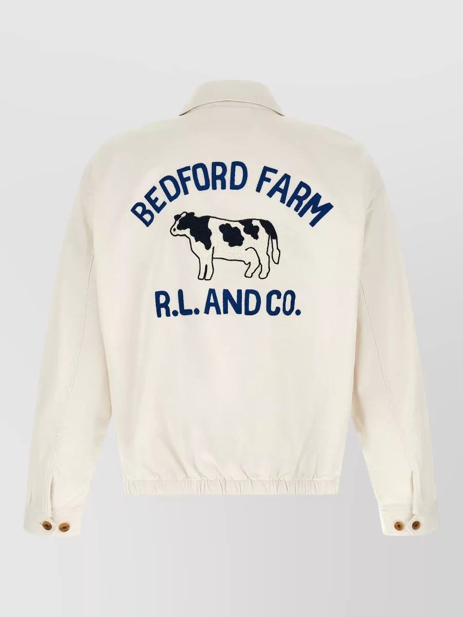 Polo Ralph Lauren Cotton Twill Single-Breasted Jacket