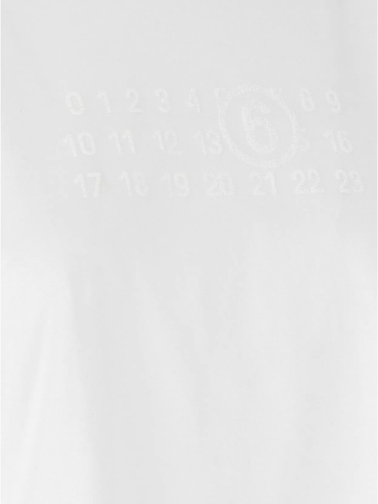Mm6 Maison Margiela 'Numeric Signature' Crew Neck T-Shirt