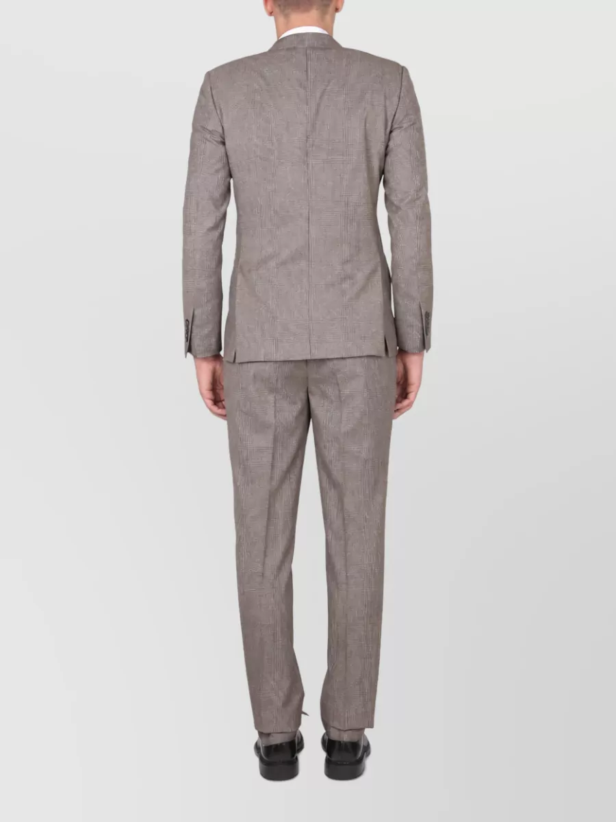Lardini Wool Double Breasted Coat