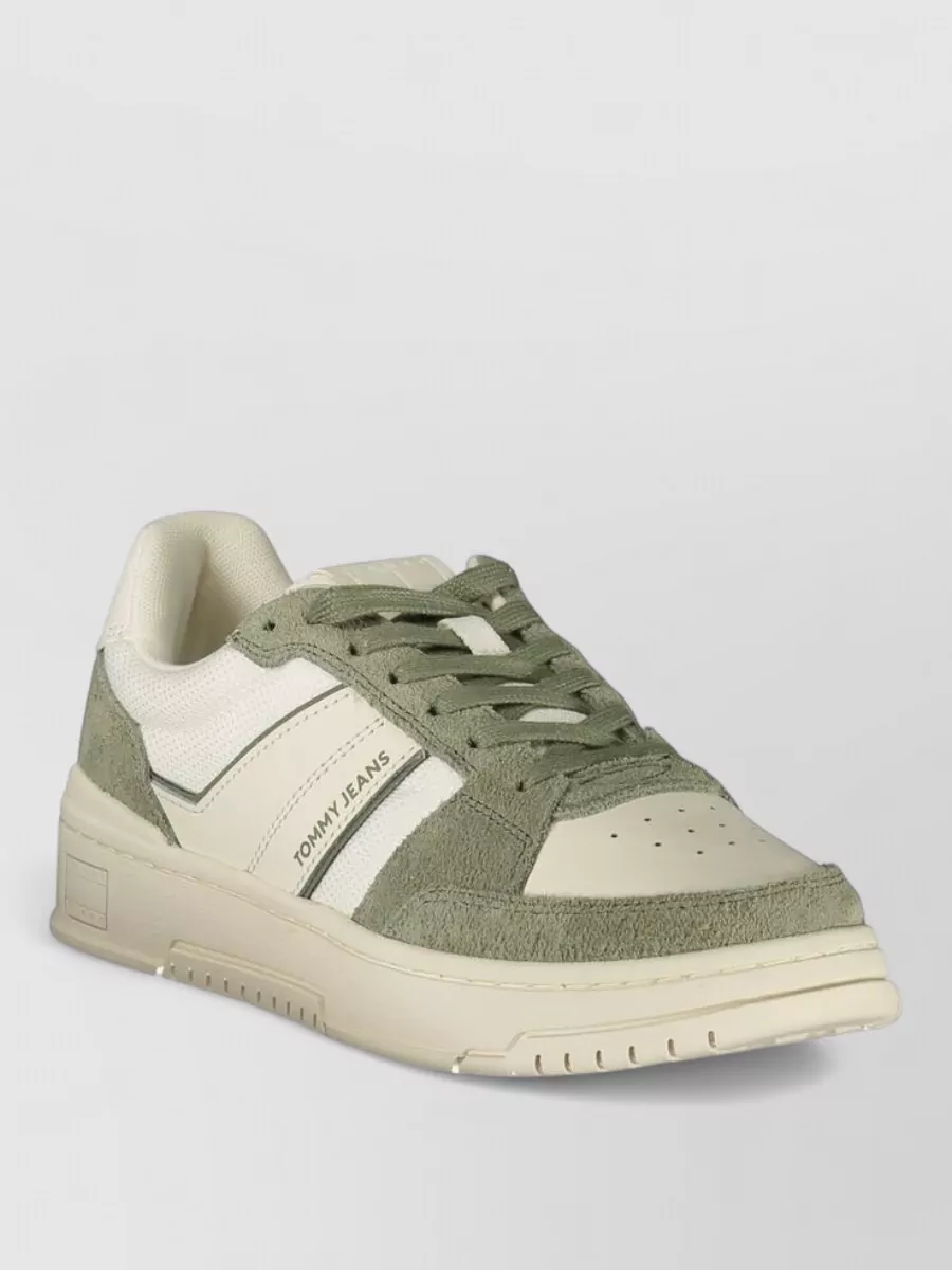 Tommy Hilfiger leather lace-up sneakers