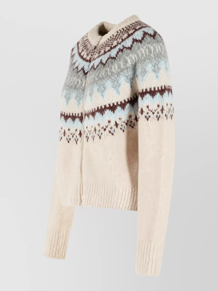 Closed Wool-Blend Fitted Cardigan