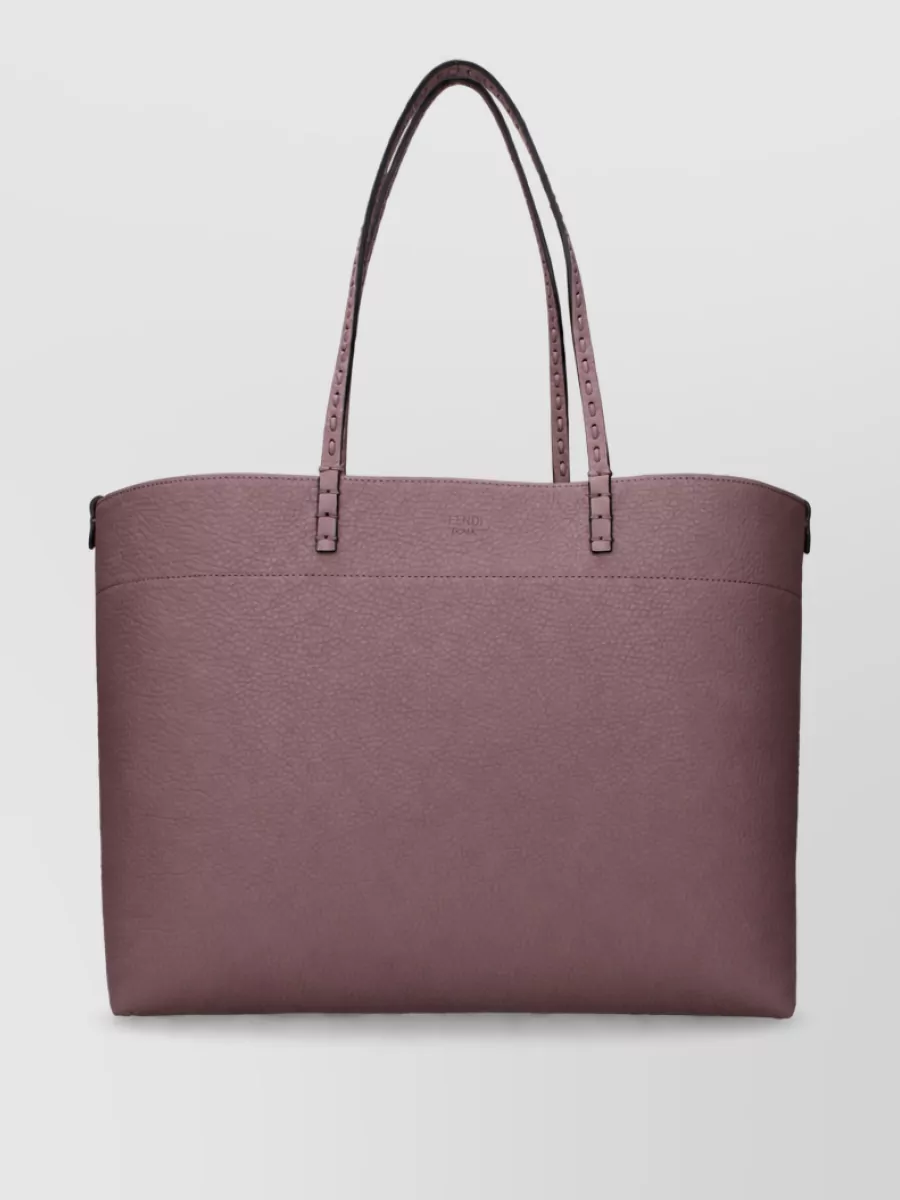 Fendi na leather tote bag