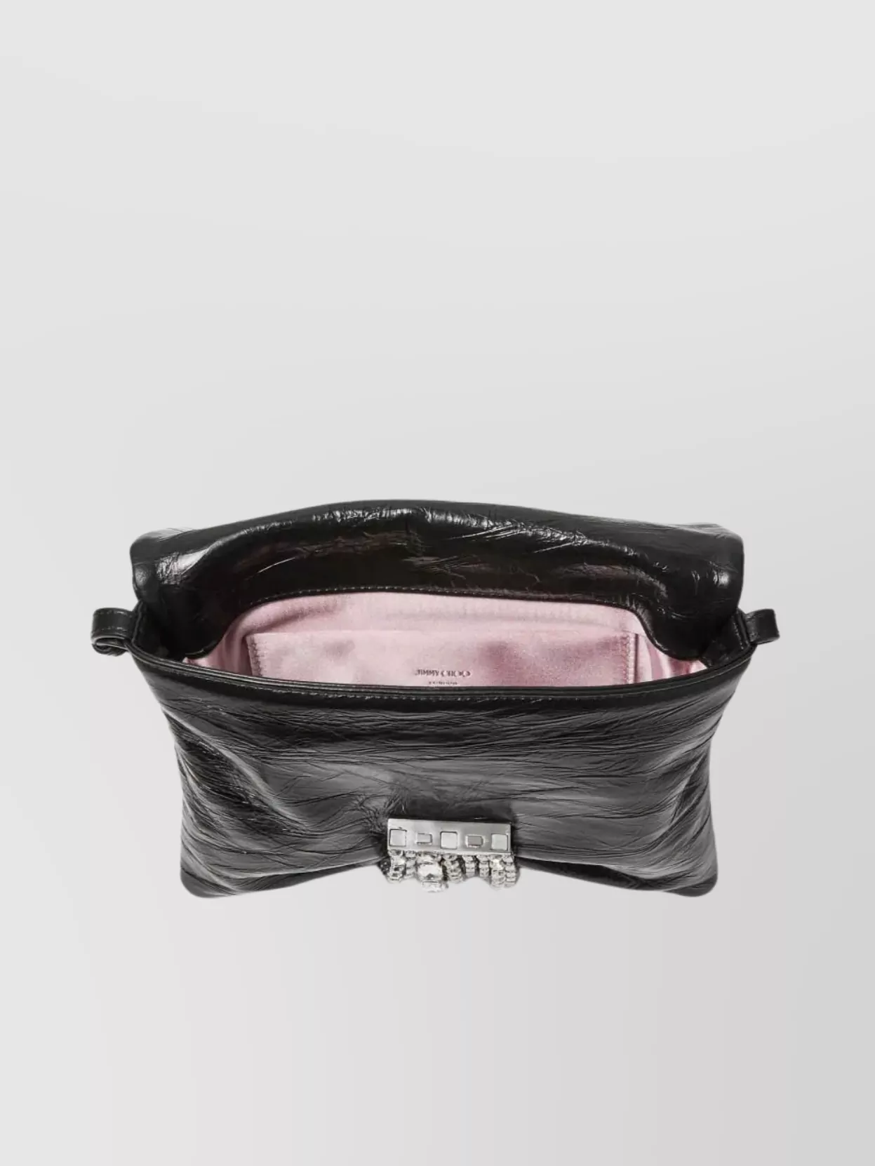 Jimmy Choo Zandra Leather Bow Shoulder Bag