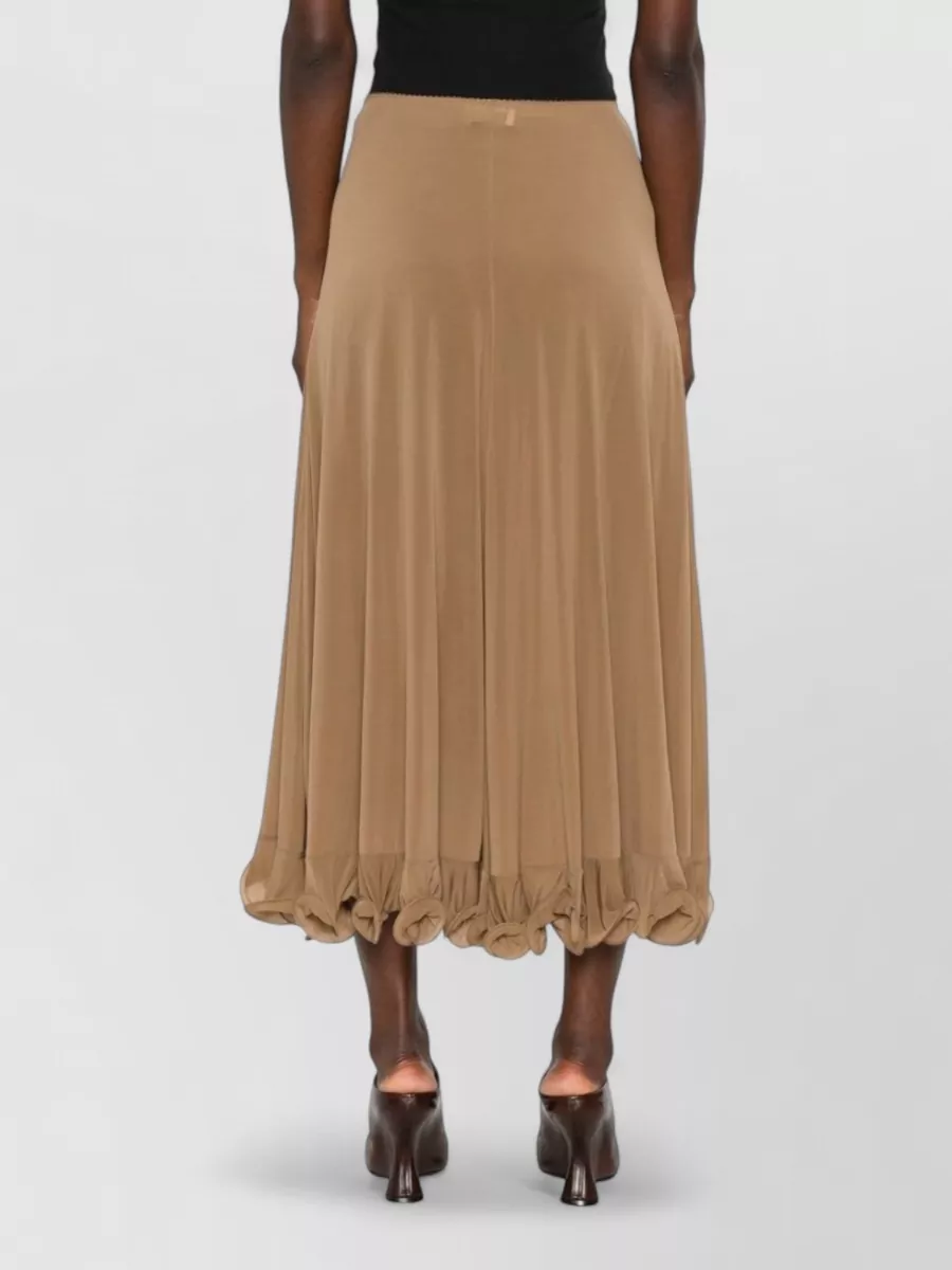 Moschino Midi A-Line Skirt